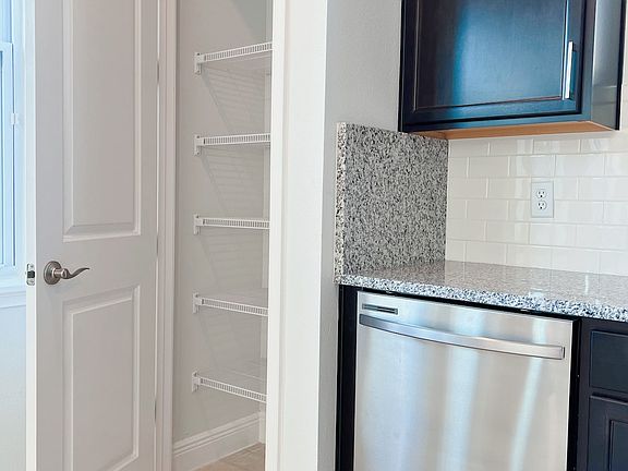 Pantry and upgraded dishwasher