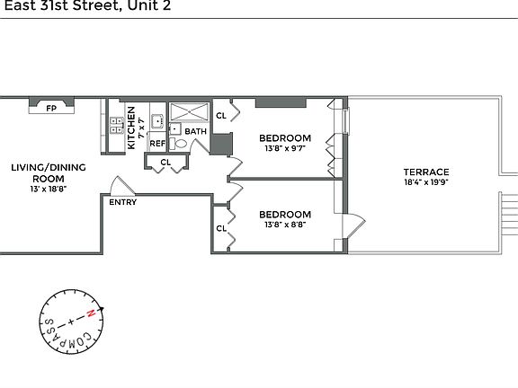 2nd image of 239 E 31st St #2
