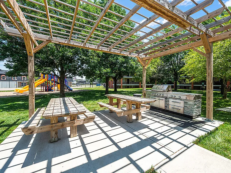 Resident Grilling Area