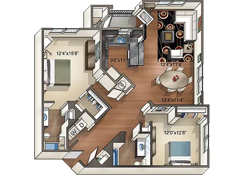 Floor plan Bel Air