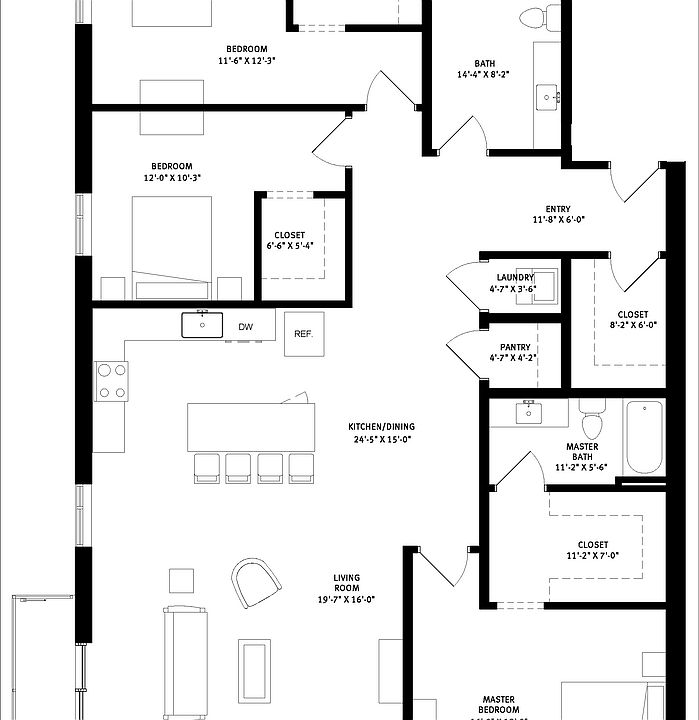 2nd image of 1001 N Belknap St #400