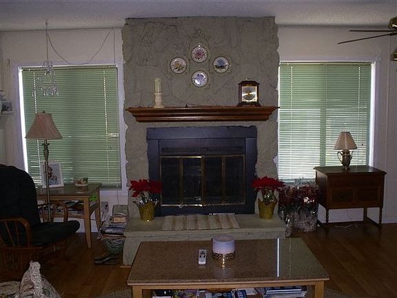 Fireplace in Family Room
