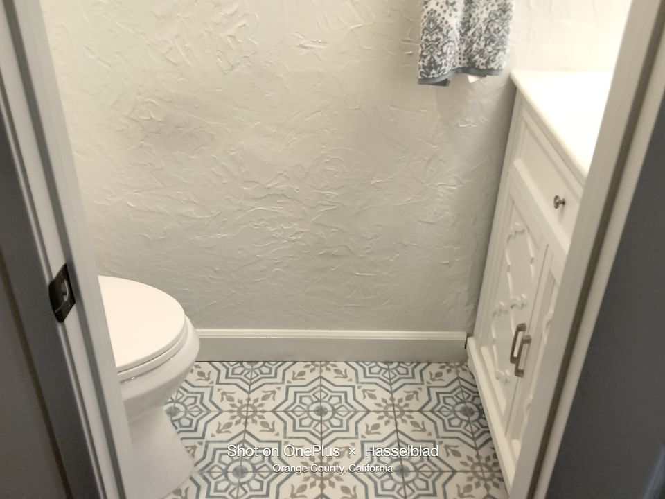 Water closet downstairs