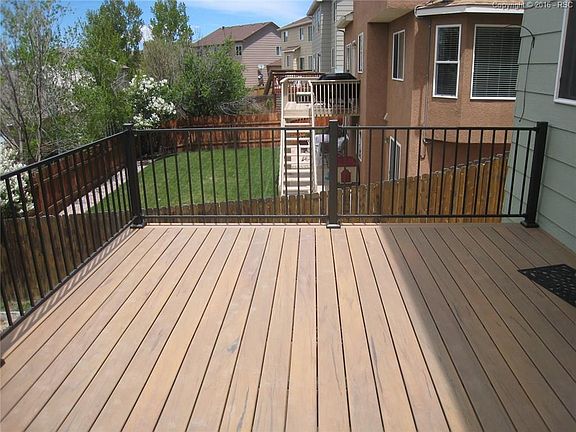 New Composite Deck and Metal Railing
