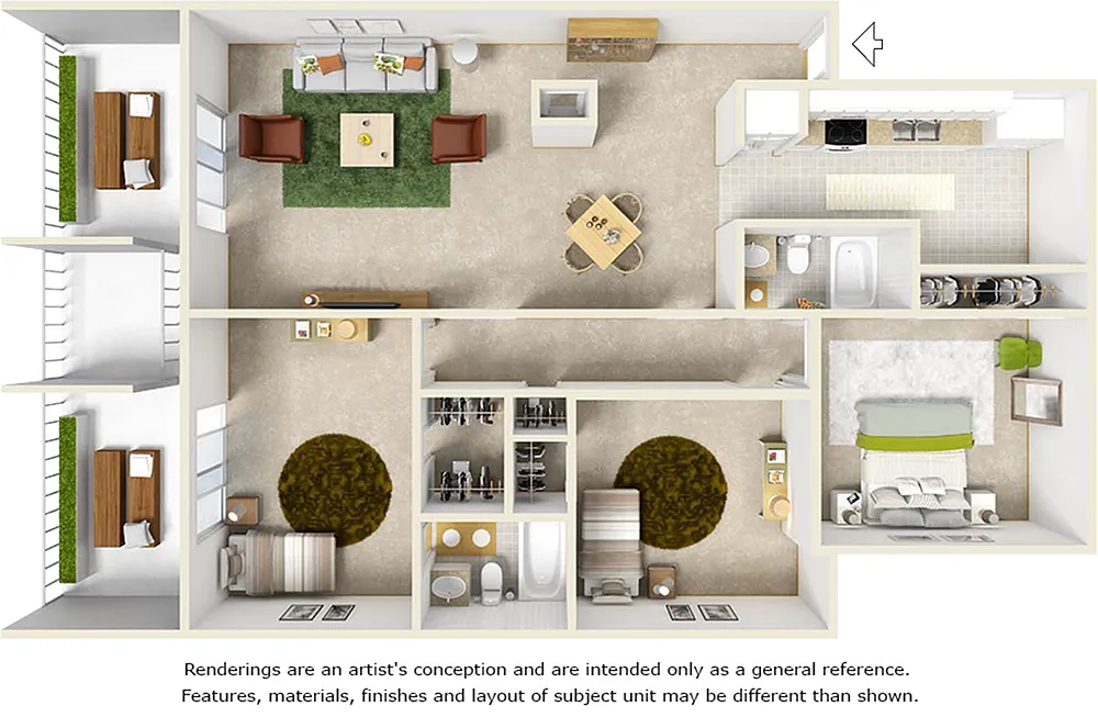 Floor plan Heron