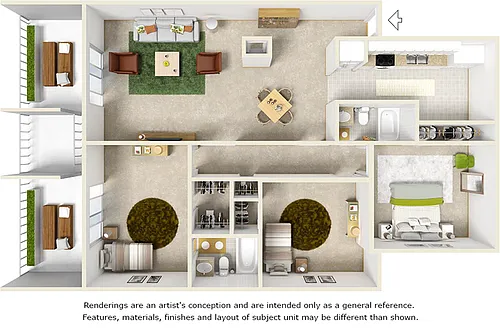 Floor plan Premium Heron with Wood Style Flooring