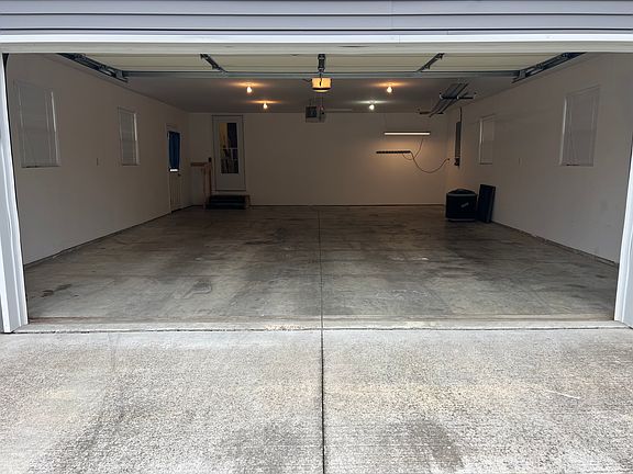 Large insulated and finished 2 1/2 car garage.
