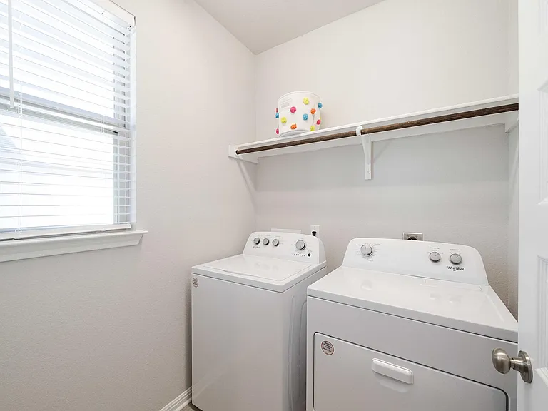 Laundry with Washer and Dryer