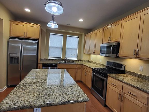 Kitchen with island