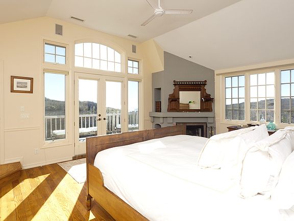 Master bedroom deck access