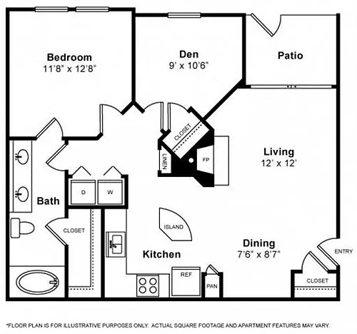Floor plan Medici