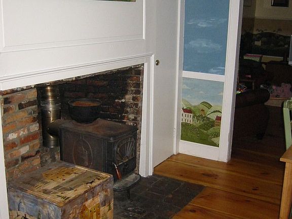 Kitchen Fireplace