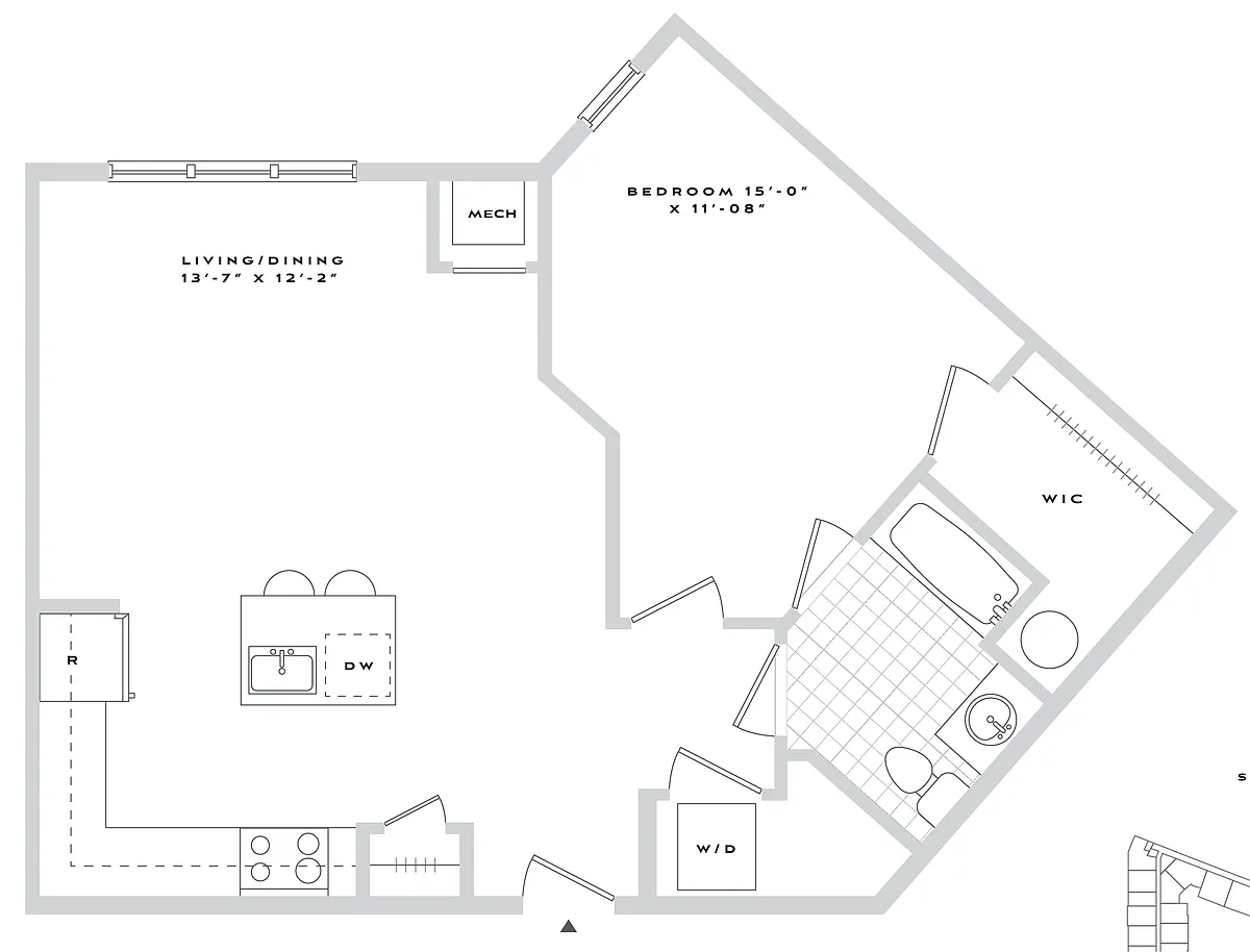 Floor plan B1-A10