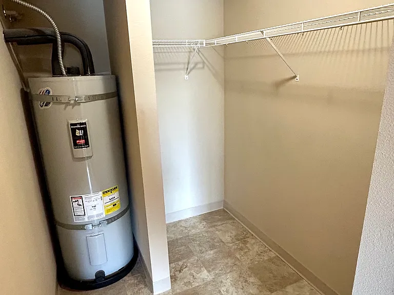 Primary bathroom closet