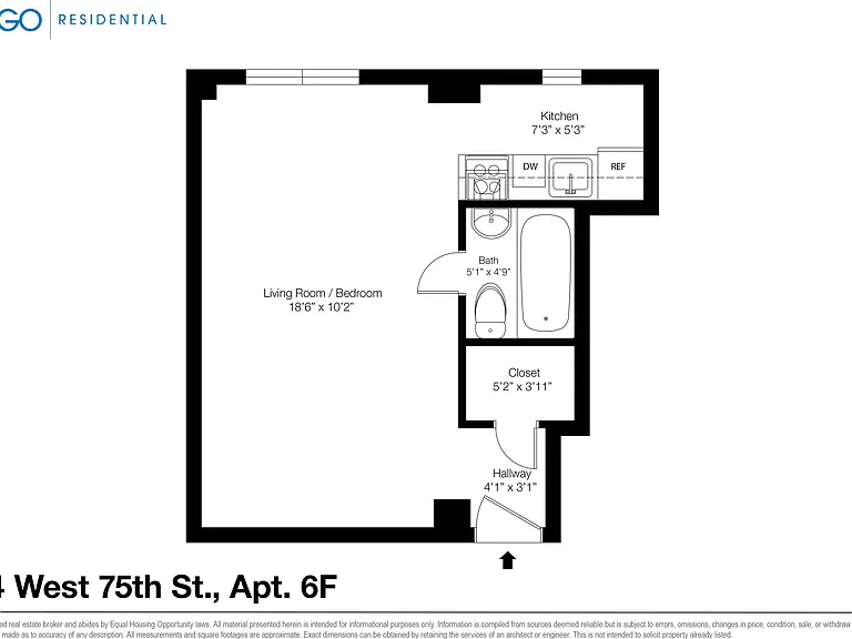 304 W 75th St #7F — Photo 13