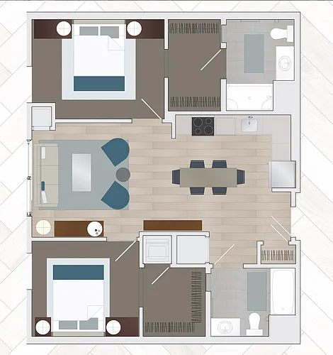Floor plan B2BB