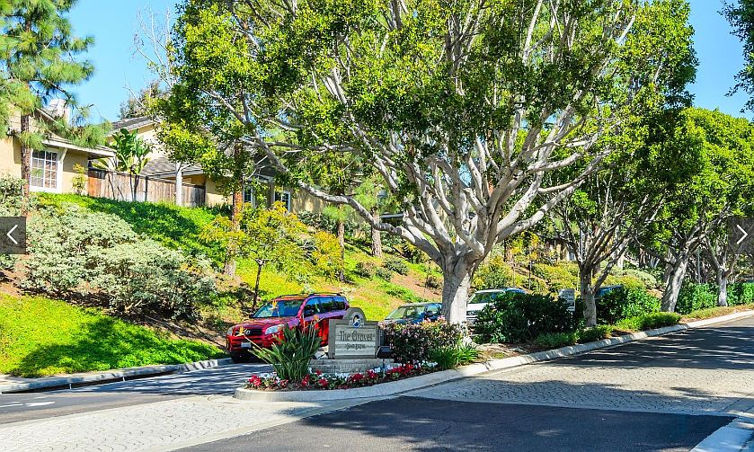 The Groves community entrance