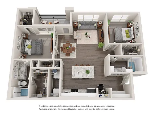Floor plan B3