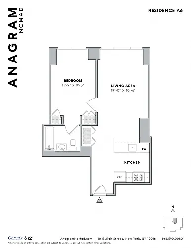 Floor plan A6
