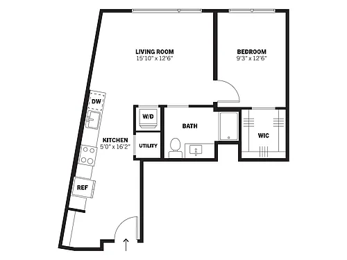 Floor plan Porter