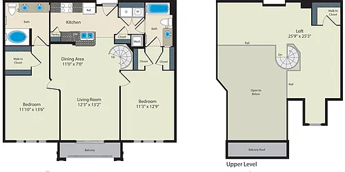 Floor plan The Adams