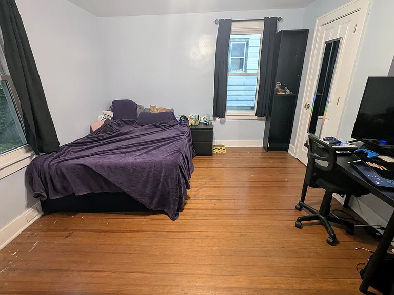 The master bedroom will be unfurnished by move-in date.