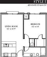 Style E floorplan