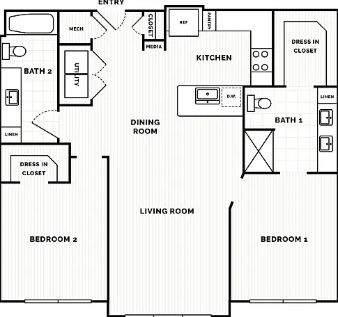 T-C1 Floor Plan T-C1 Floor Plan