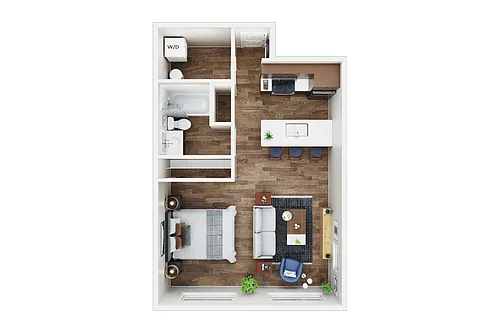 Floor plan Studio