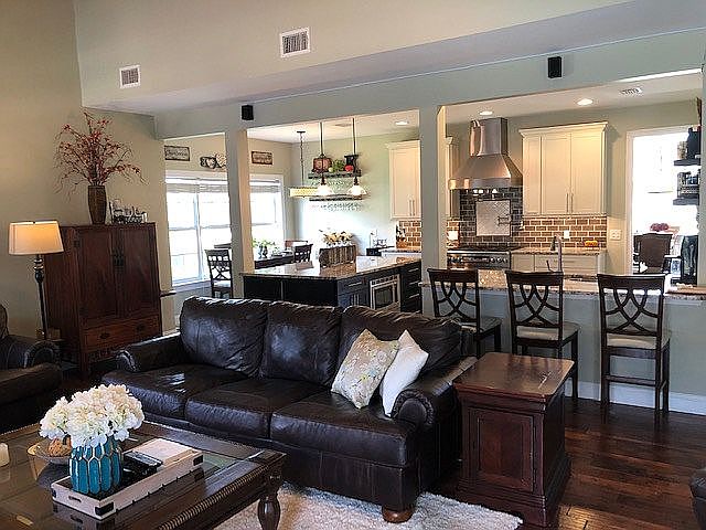 Open concept living