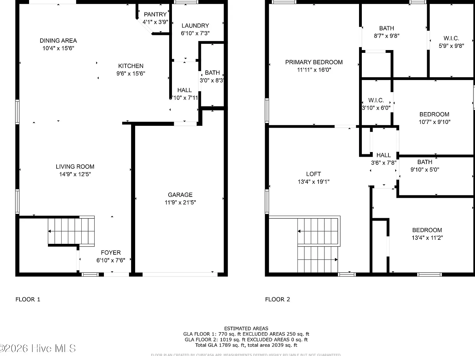 3 bed, 2.5 bath, 1789 sqft, $1,900 — Photo 2
