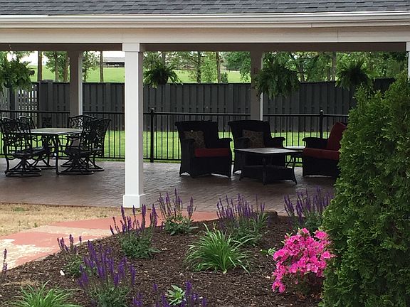 Huge outdoor covered area