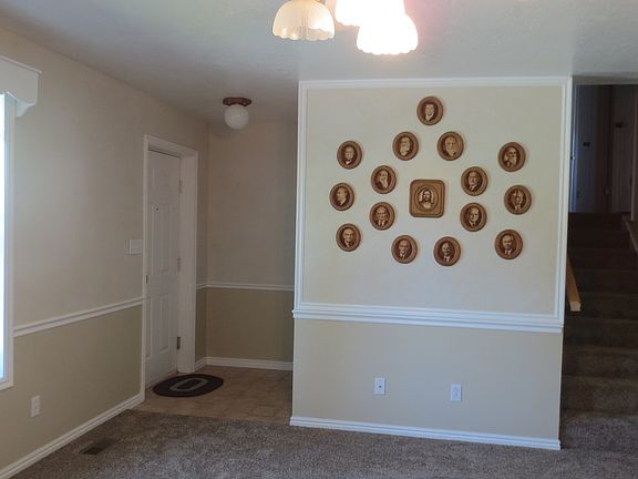 View of front door