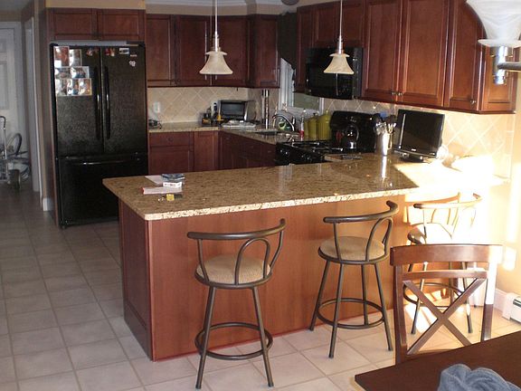 New kitchen with granite.