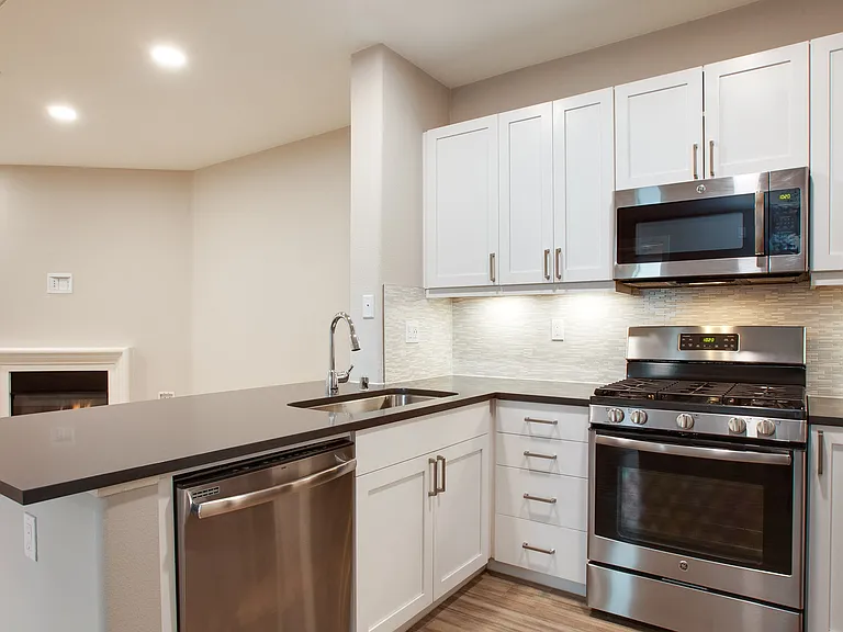 Spacious interiors withbar sitting and fireplaces