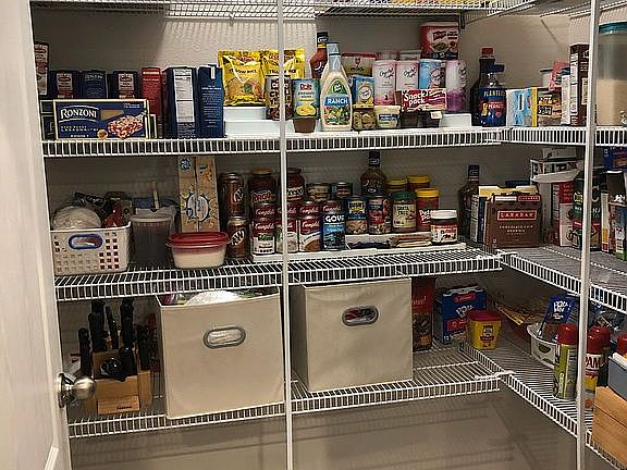 Walk-in pantry