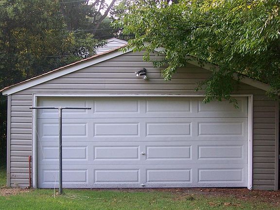 Detached 2 Car Garage - 400 sqft. with workbench