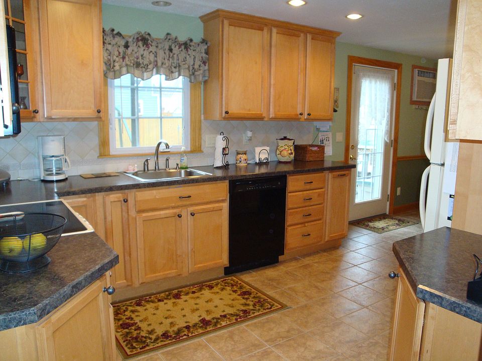 View of kitchen from breezeway.