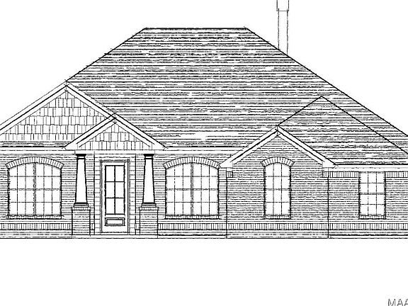 Architectural Drawing of 606 Cotton Terrace Loop