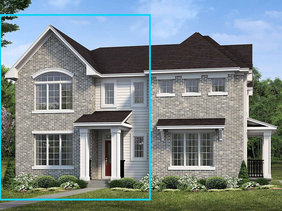 Georgian Colonial Elevation