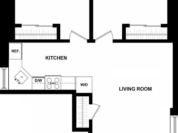 2nd image of 211 W 102nd St APT 5D