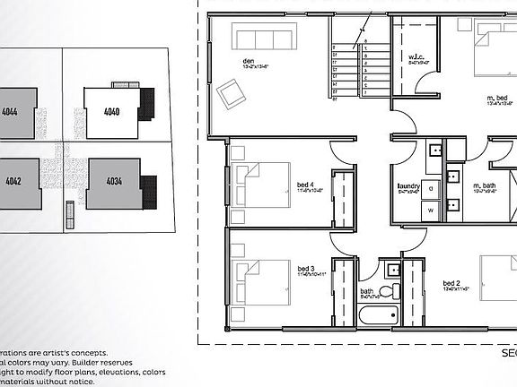 Floor plan - second floor