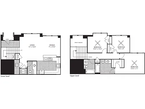 Floor plan 3T-1