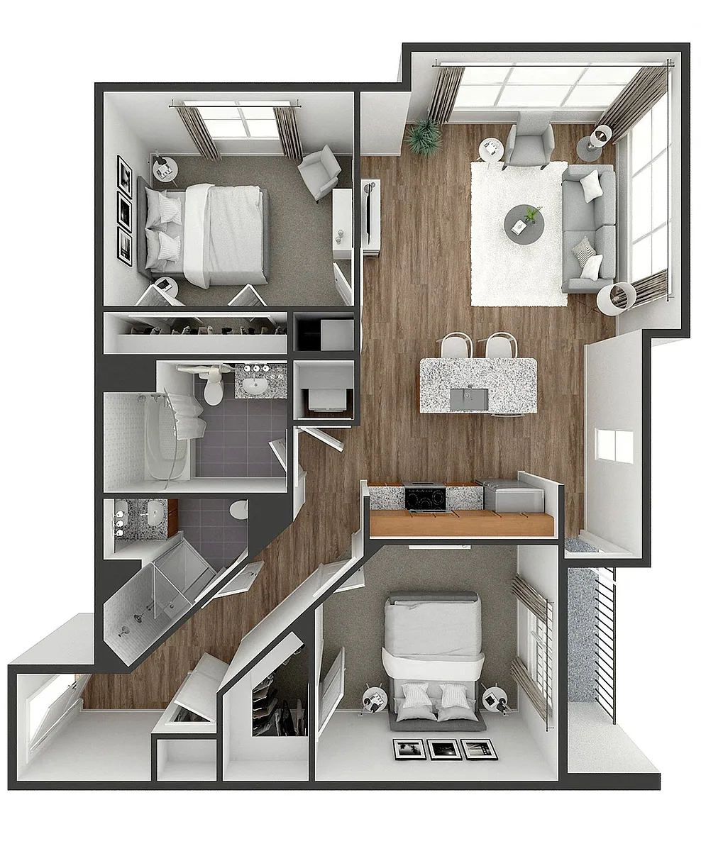 Floor plan Cherry Large