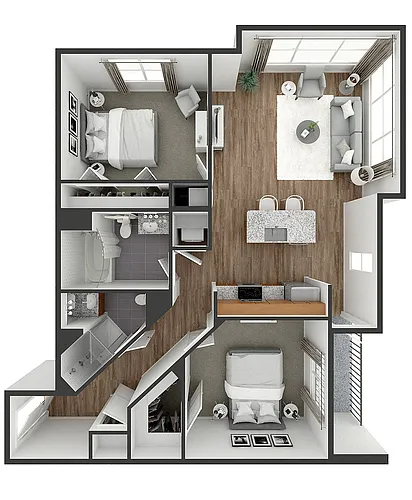 Floor plan Cherry Large
