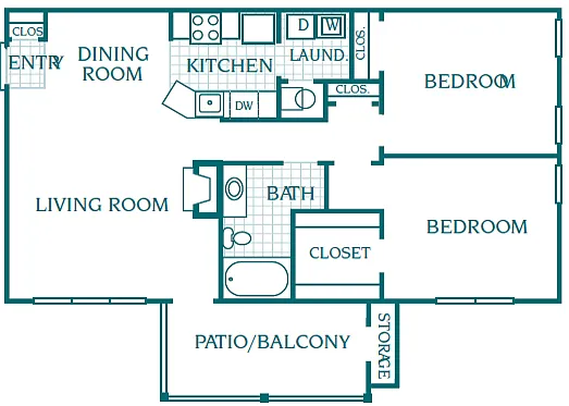Floor plan B1