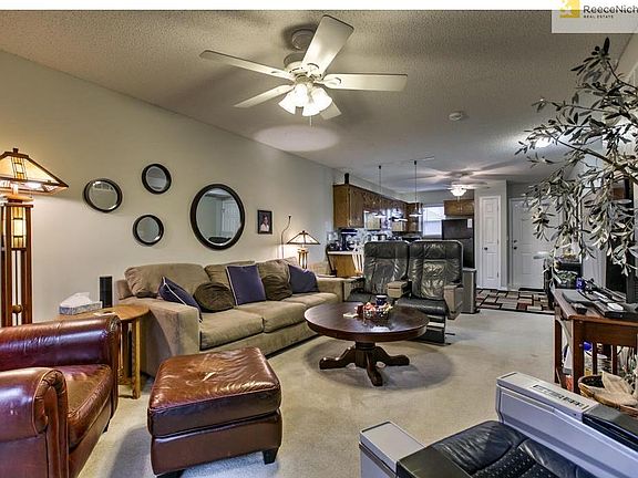 Living room looking toward kitchen