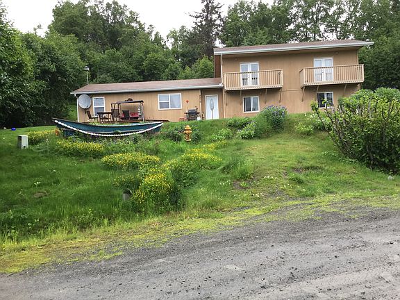 View base of driveway