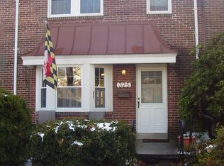 325 Regester Ave, Baltimore, MD 21212