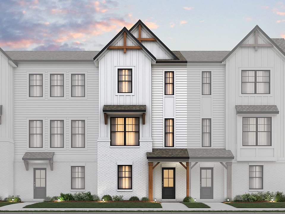 3-Story Farmhouse Elevation 3